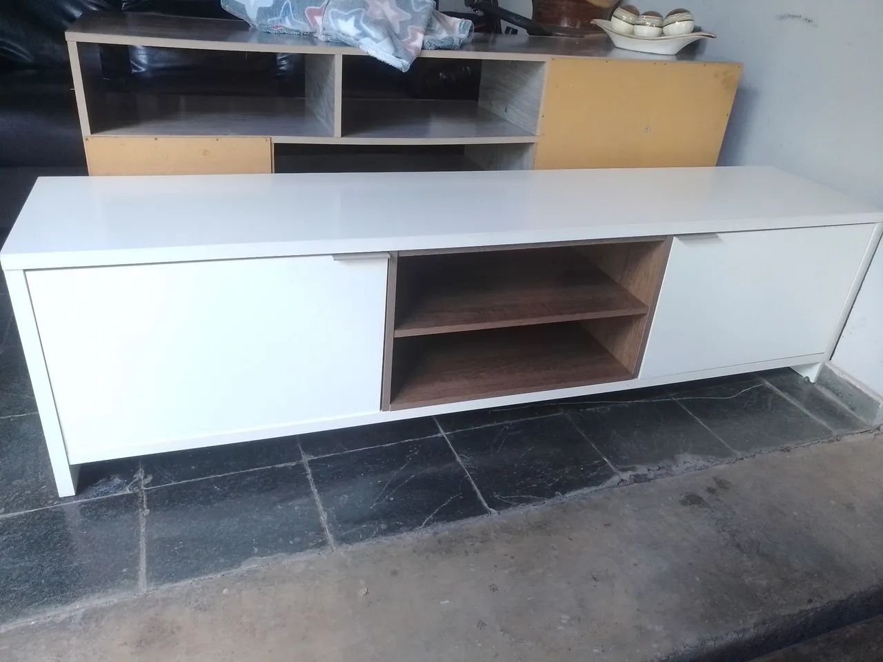 Rack com painel e mesinha centro  - Foto 5