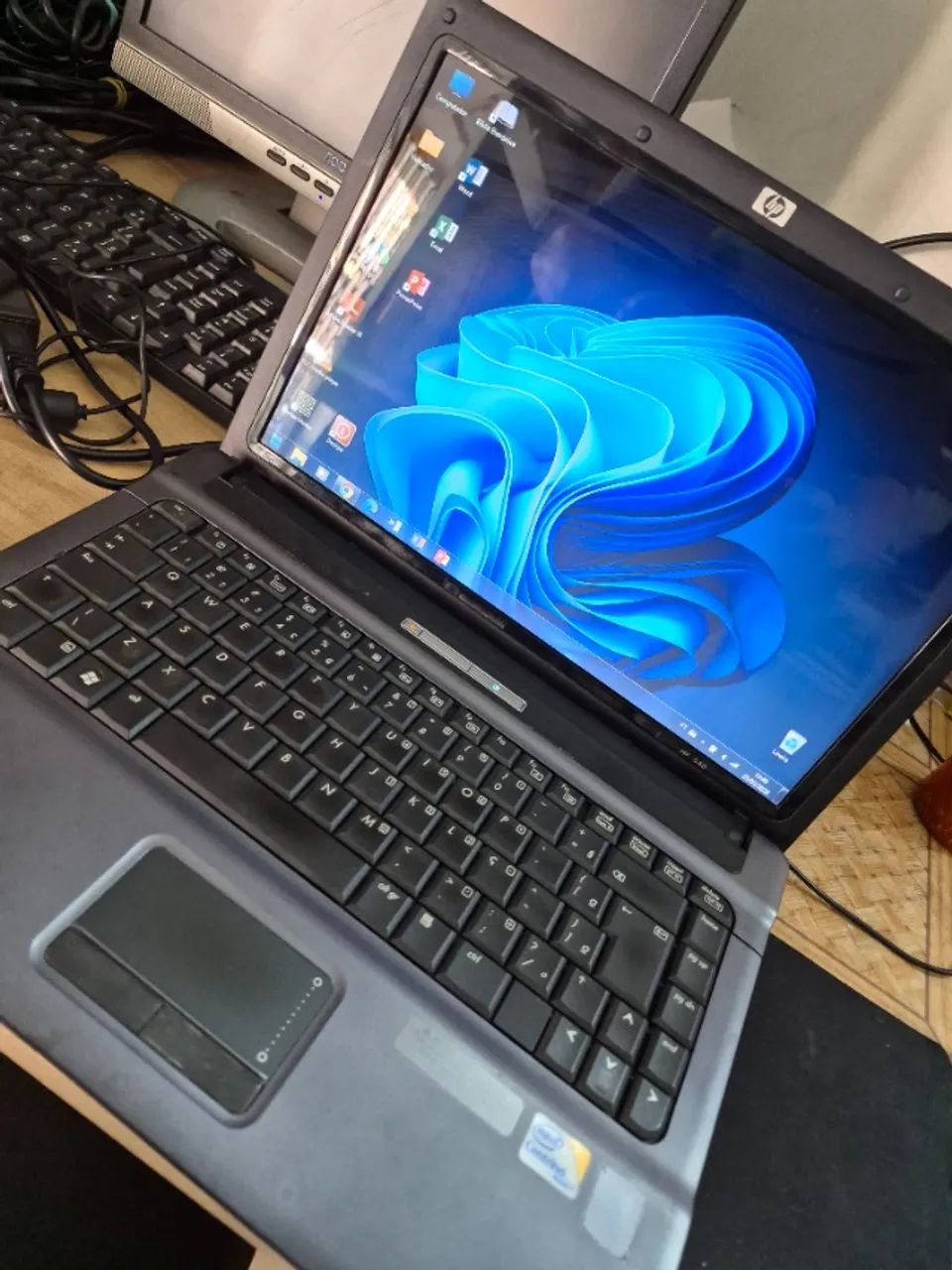 Notebook HP Core 2 Duo 3 Gigas Memória HD 320 Gigas Revisado e Formatado Somos Loja - Foto 3