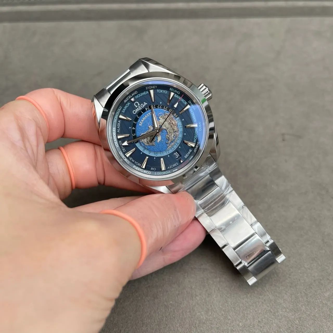 Omega Seamaster Aqua Terra 150M Worldtimer /43 /.S.C - Foto 2