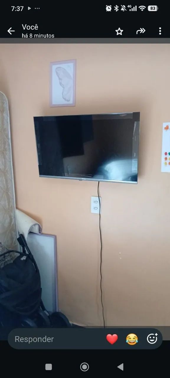 Smart tv Android Philco 32 polegadas 