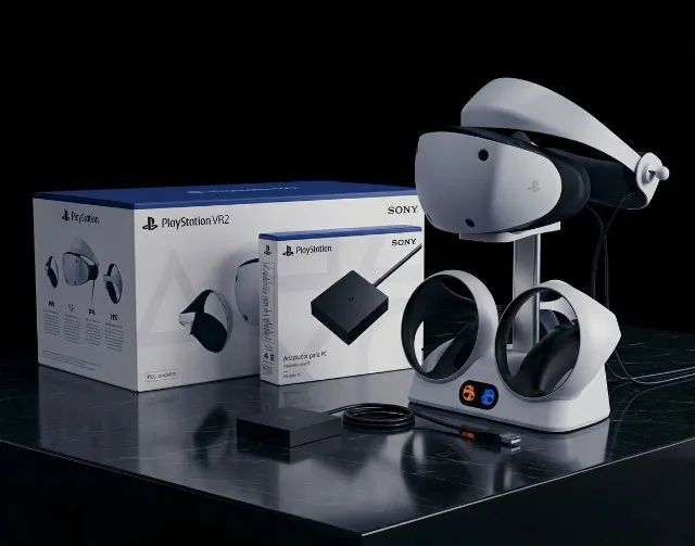 PSVR2 / PS VR2 PlayStation + Adaptador PC + Base de Carga
