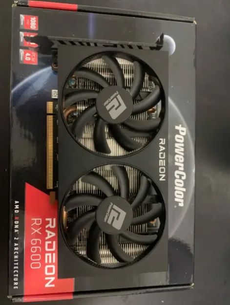 Placa de Vídeo amd rx 6600 (praticamente nova) - Foto 2