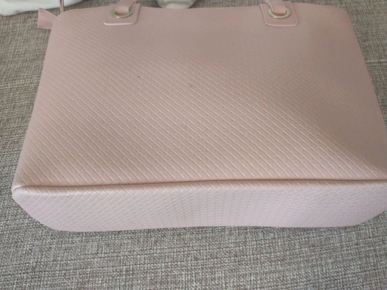 Desapego bolsa grande cor rosa  - Foto 2