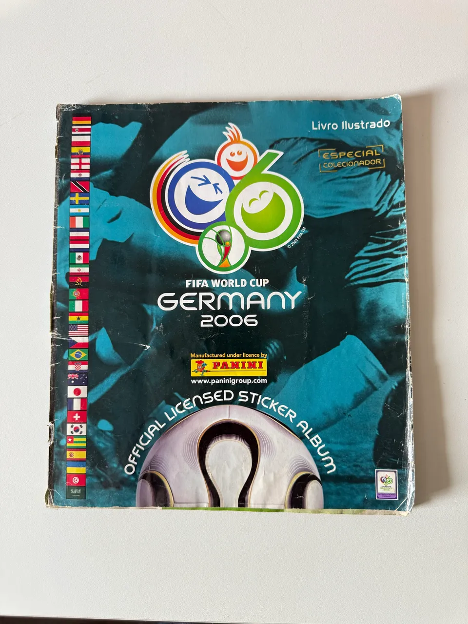 WORLD CUP GERMANY 2006 写真集 Album Copa Do Mundo Alemanha 2006, Novo, Completo, Importado