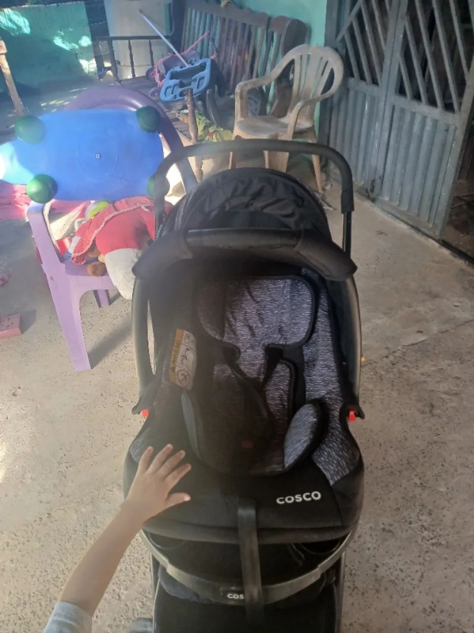 Carinho de bebe e bebe conforto  - Foto 4
