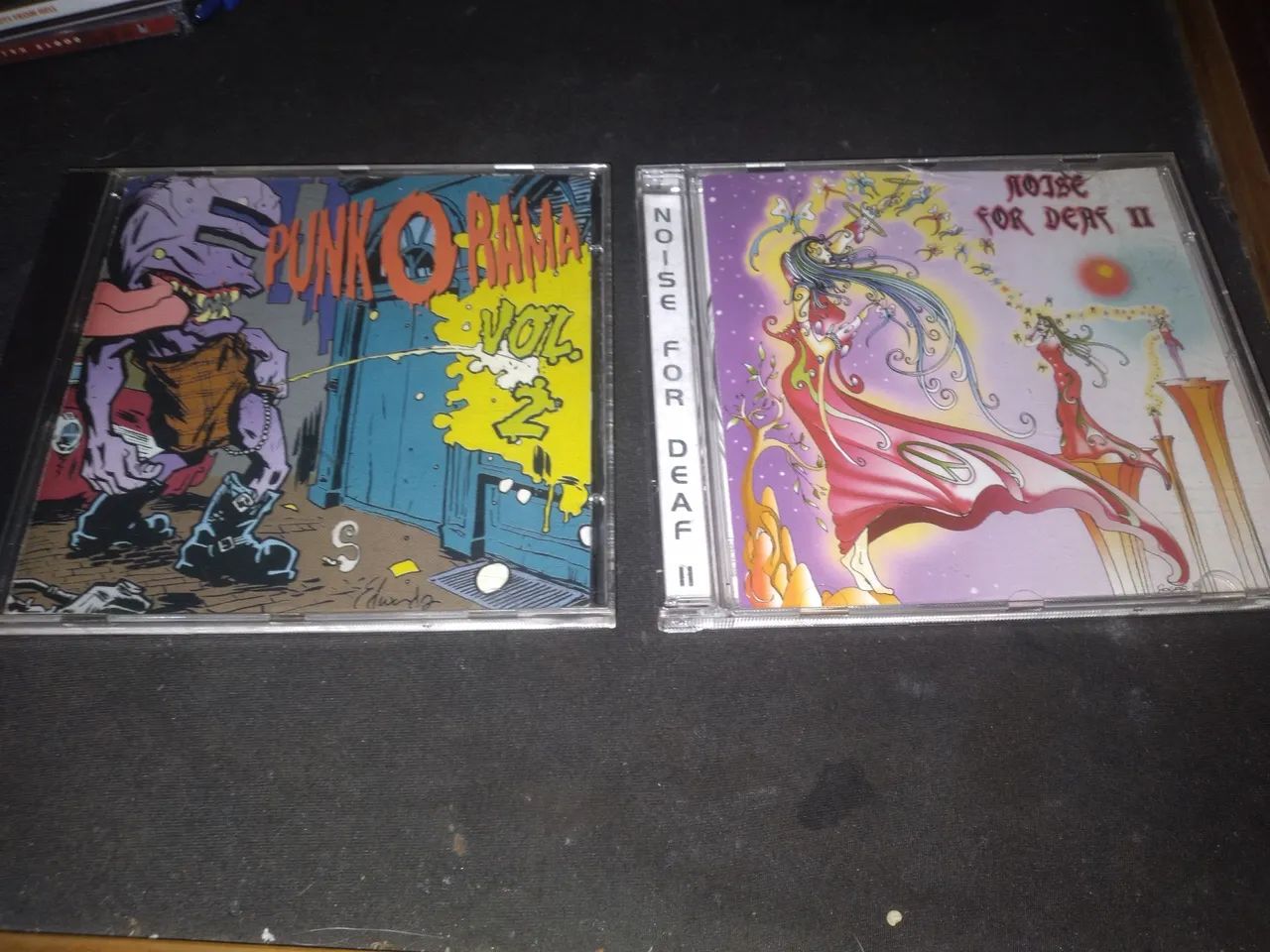 COMBO COLETÂNEAS PUNK/HC - PUNK'O'RAMA 2 + NOISE FOR DEAF II