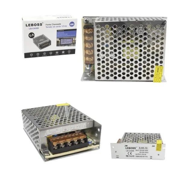 Fonte Chaveada Tensão De Saida 12vdc 60w 5a Lb-ca559 Knup - Foto 2