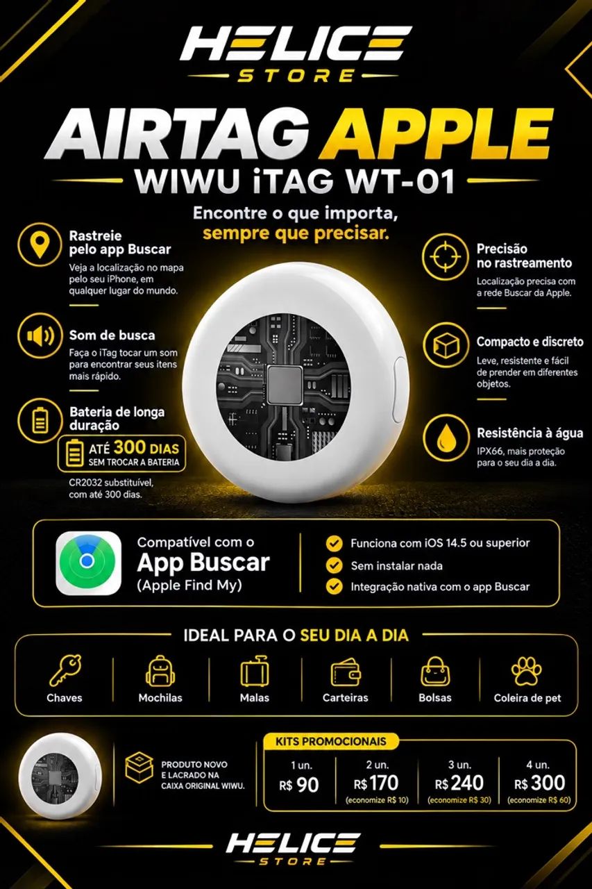 Air Tag Apple Rastreadora