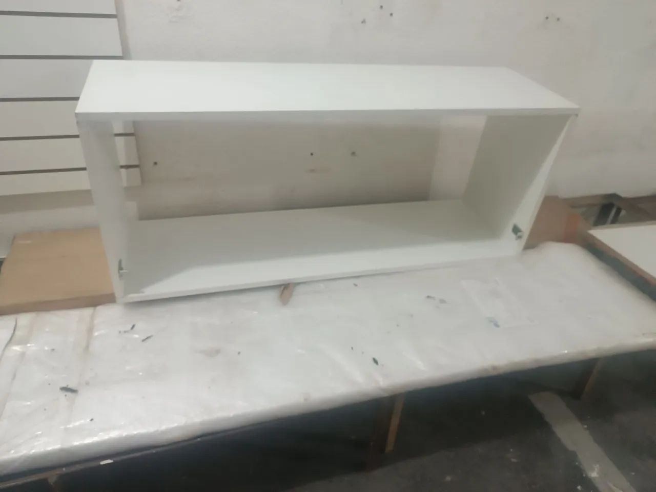 Nicho em MDF Grande - 1,20x0,50 - Branco - Foto 3