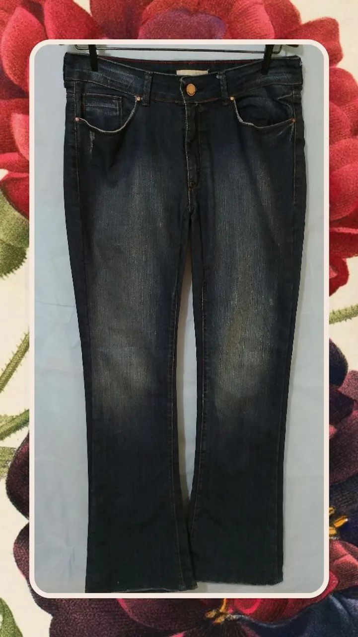 Calça jeans feminina tam 44 Bobstore 