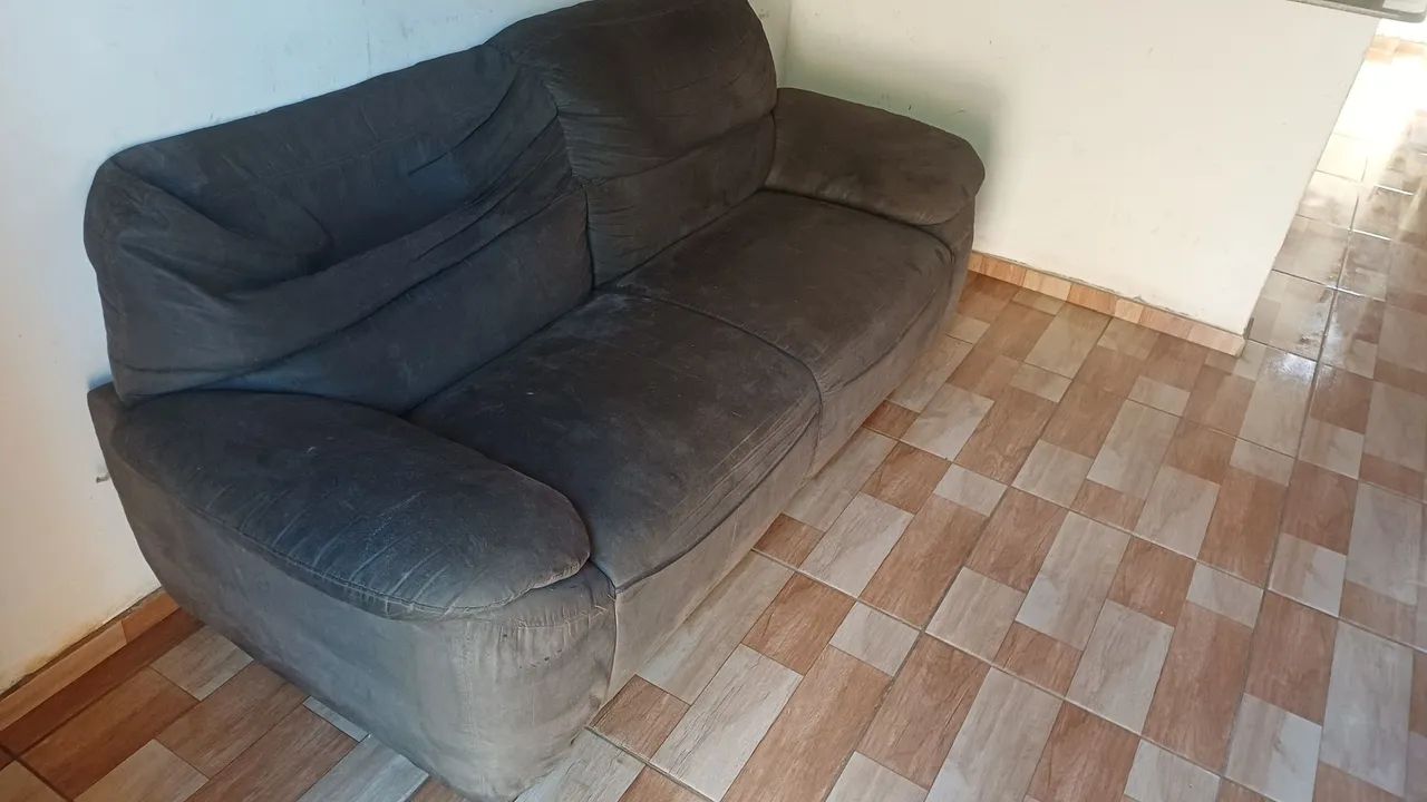 Sofá 3 lugares (quebrado) - Foto 2