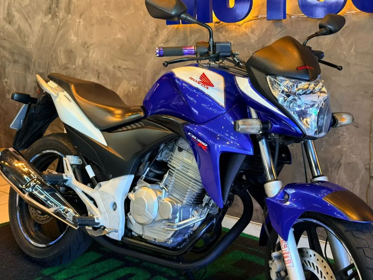 HONDA CB 300R AZUL 2014 - Foto 3