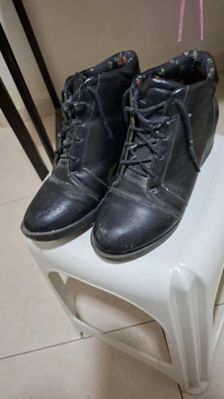Bota de Couro n° 35 - Foto 5