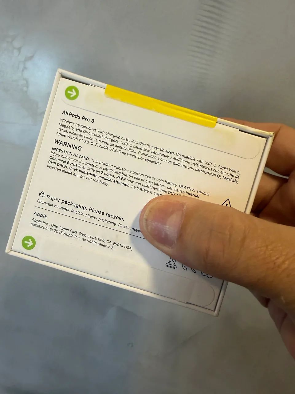 AirPods Pro 3 geração original tradução simultânea lacrado com garantia - Centerfix  - Foto 2