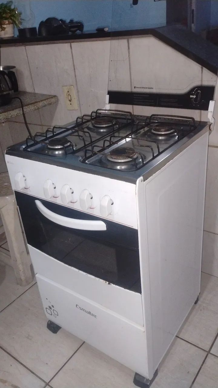 Fogão 4 bocas com acendimento Manual - Foto 3