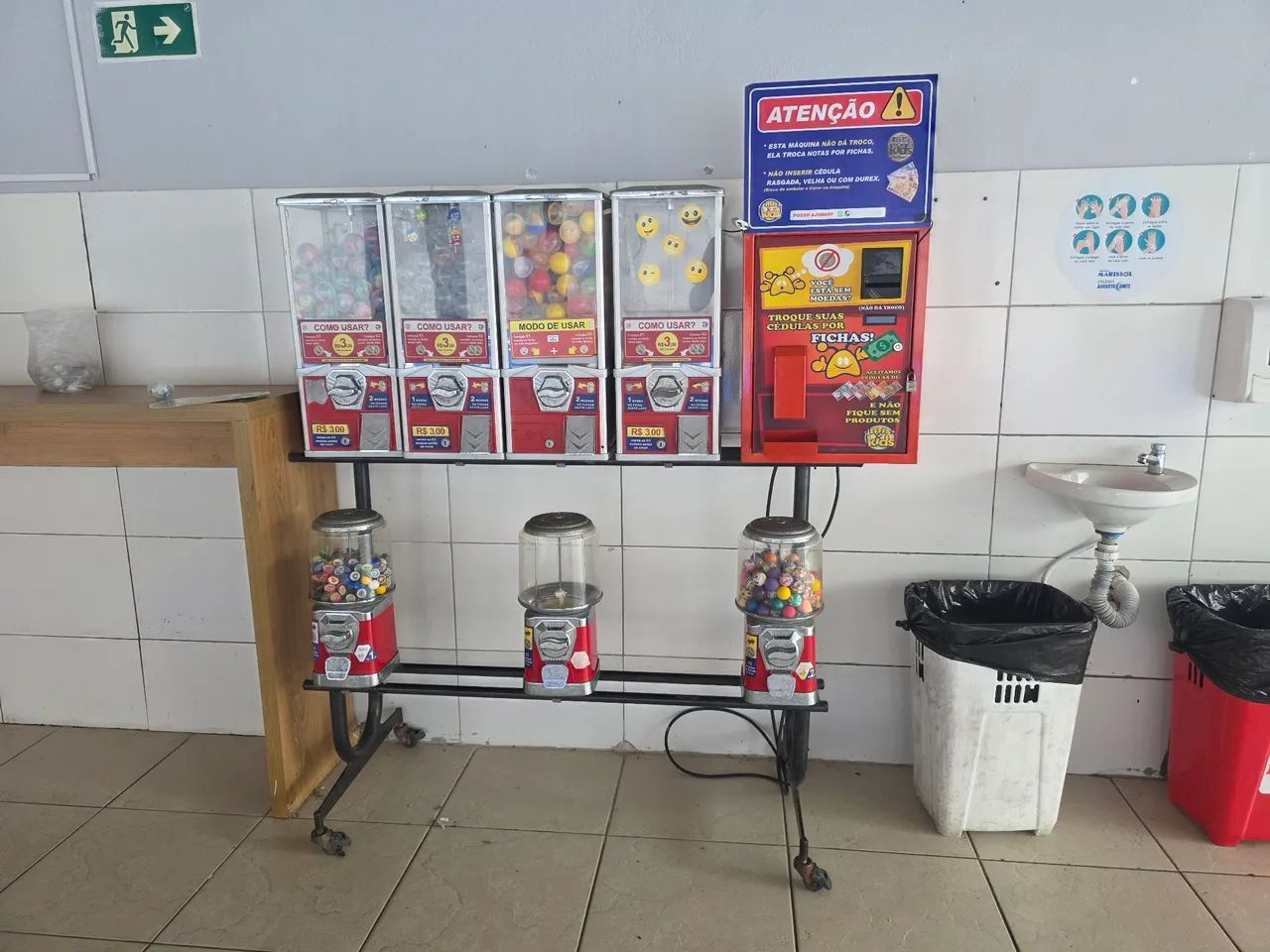 Maquina vending machine com troca notas  - Foto 4