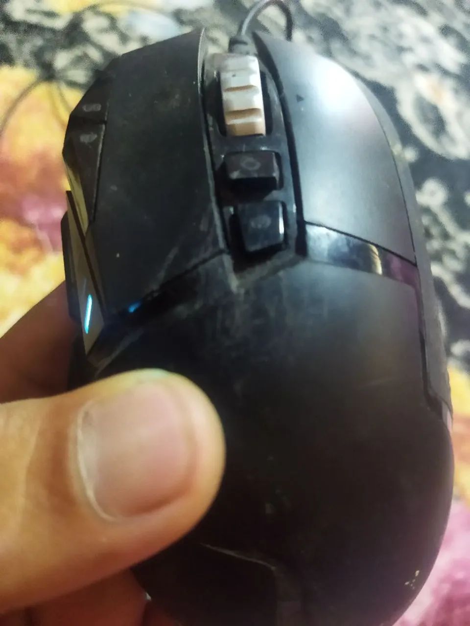 Mouse Logitech G502 Hero 150$ funcionando perfeitamente  - Foto 3