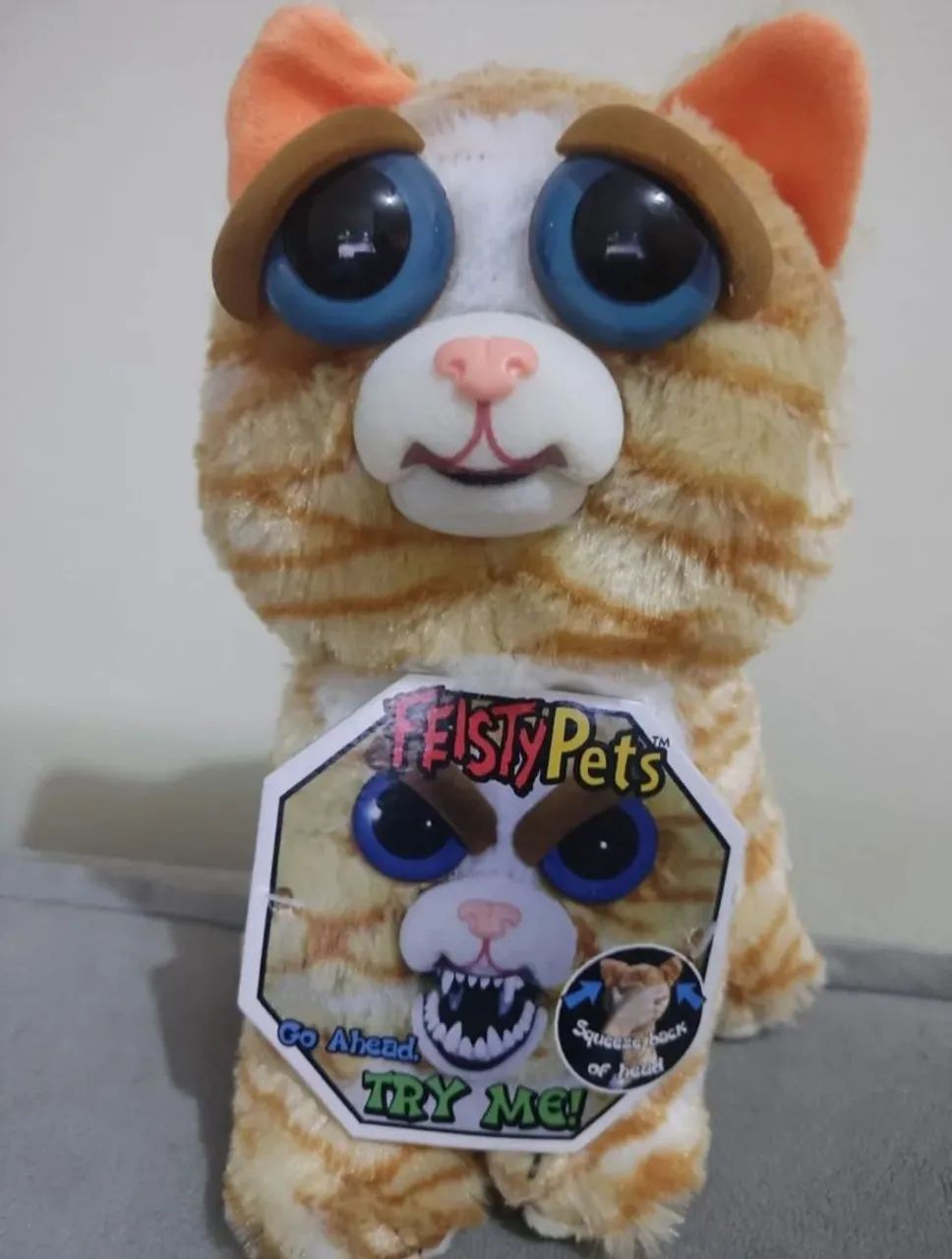 Feisty Pets Gata Amarela