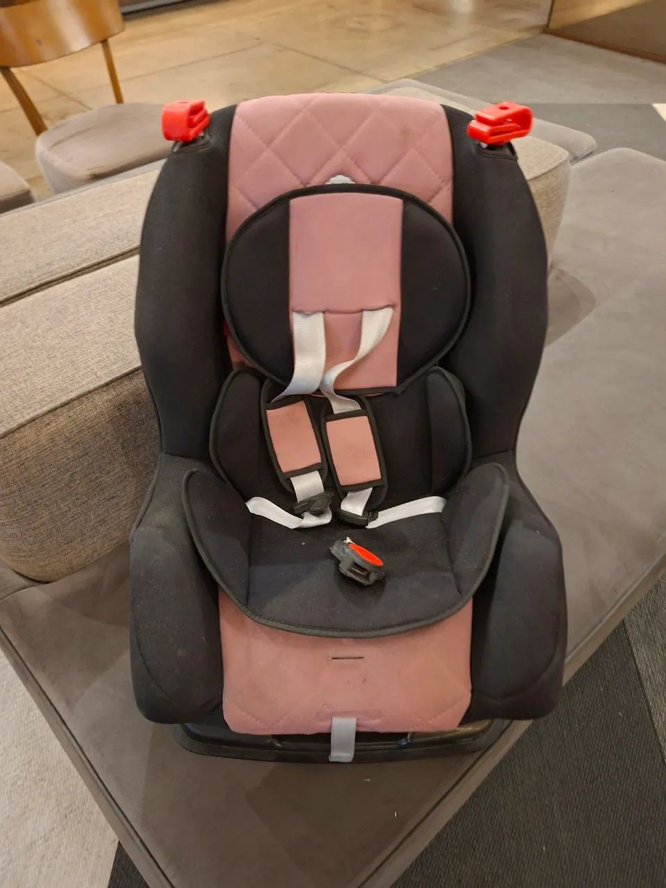 Poltrona Infantil para Carro Atlantis Rosa Tutti Baby - Foto 2