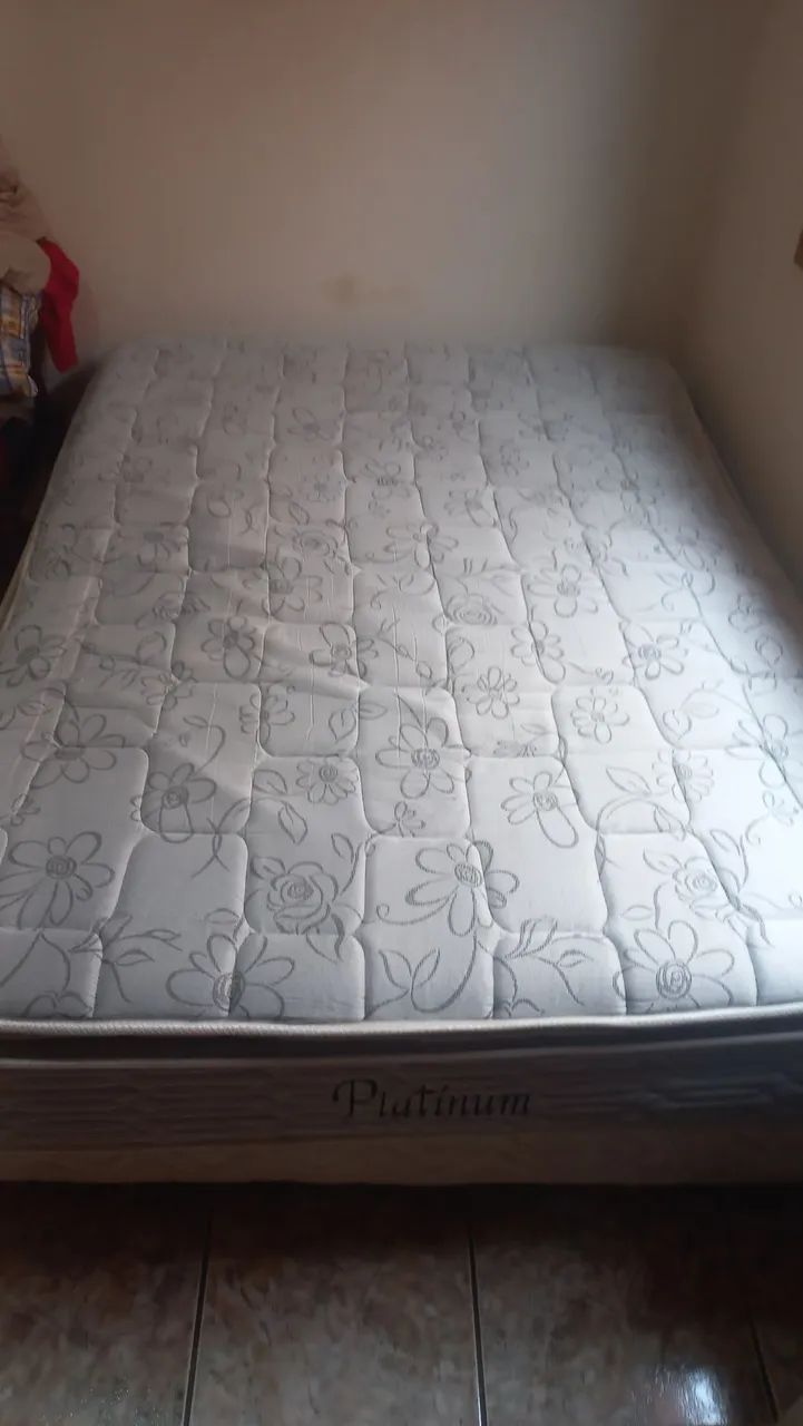 Cama Box e colchão usados - Foto 2