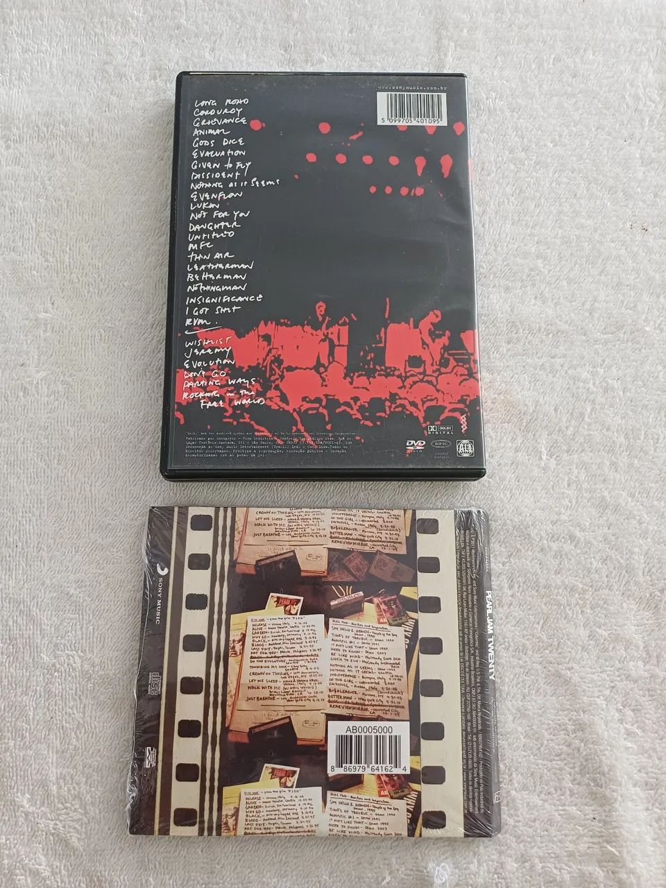 Kit Pearl Jam - CD duplo lacrado e DVD - CDs, DVDs etc - Setor