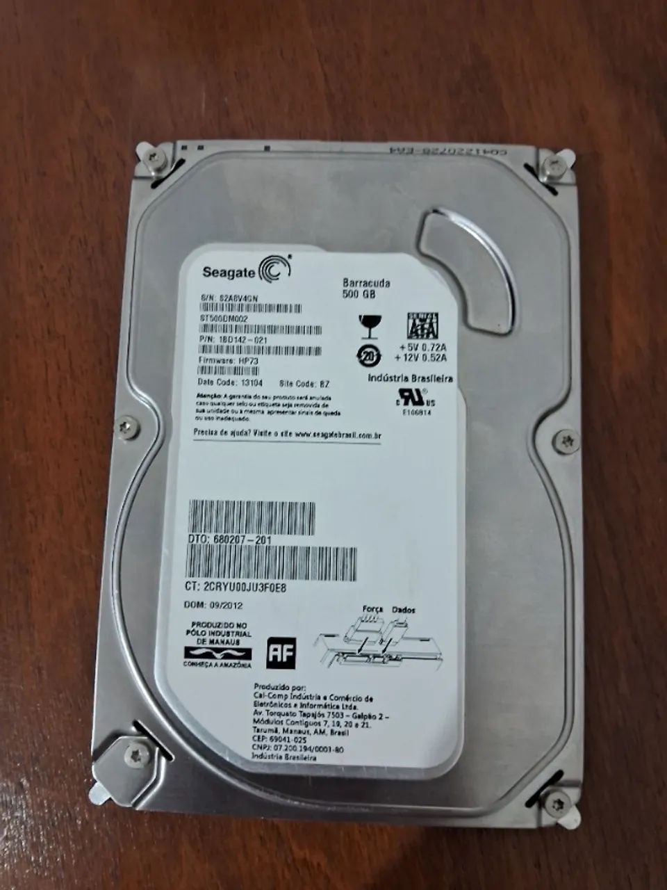 HD Barracuda 500gb