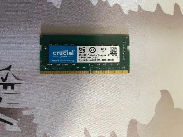 Memória RAM Notebook 8GB