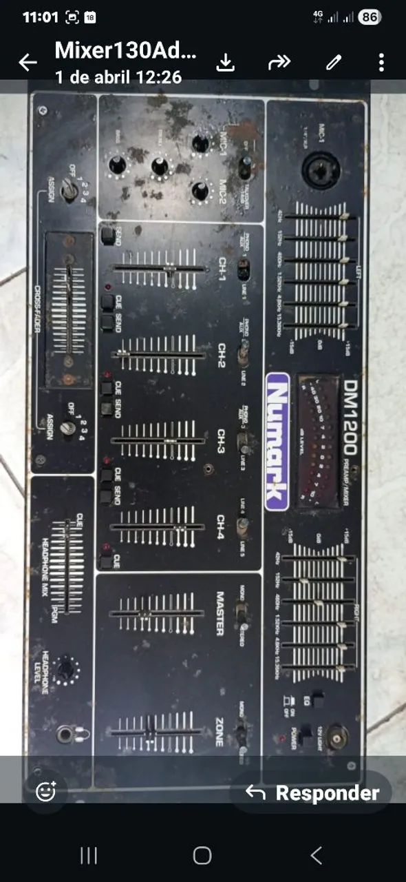 MIXER PRE EQUALIZADOR  - Foto 2