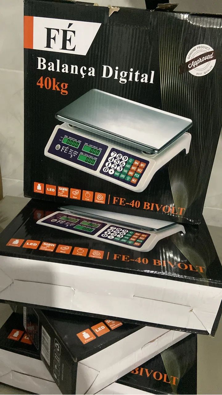 Balança digital 110/220v 40 kg