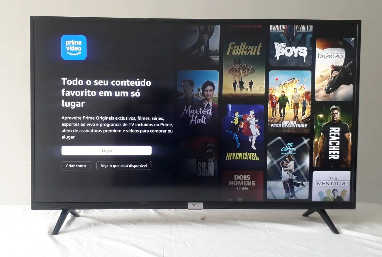 VENDO TV SMART TCL ANDROID COM COMANDO DE VOZ E WIFI  - Foto 3