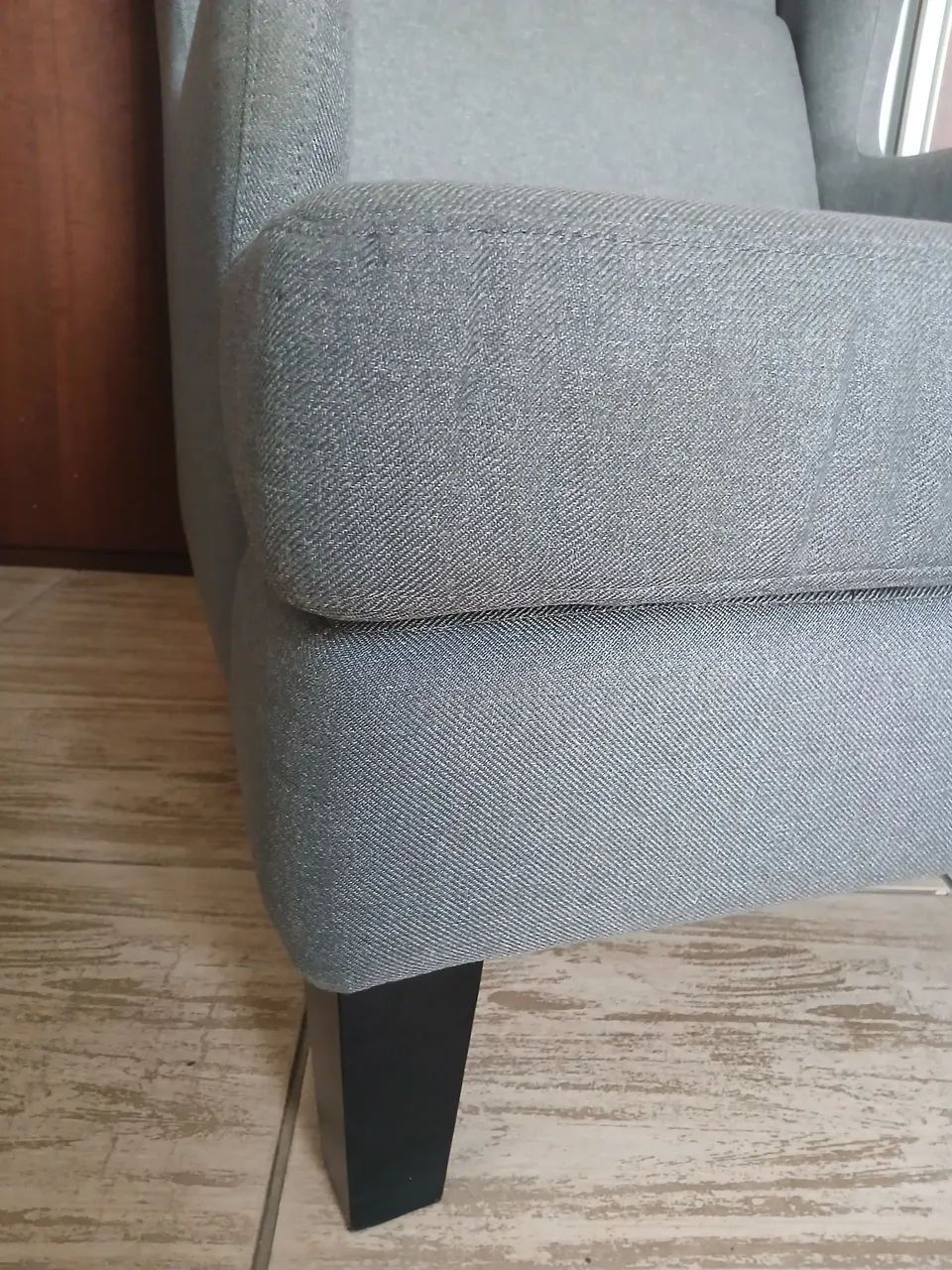 Poltrona Tok Stok Cinza  - Foto 3