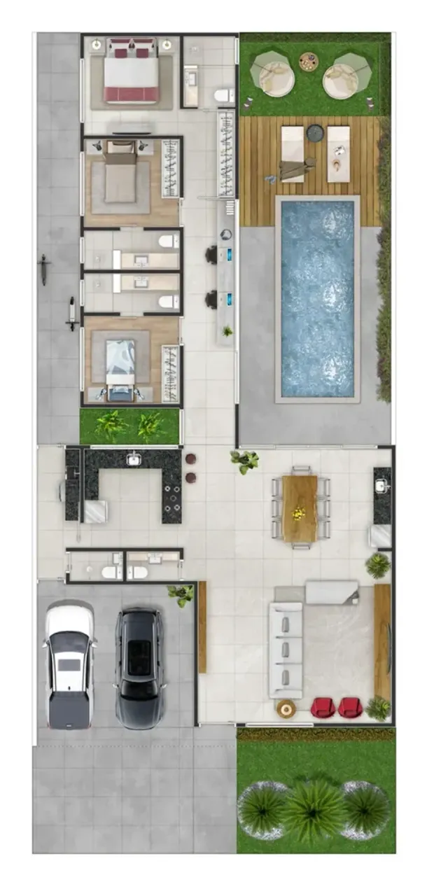 PLANTA 165m²