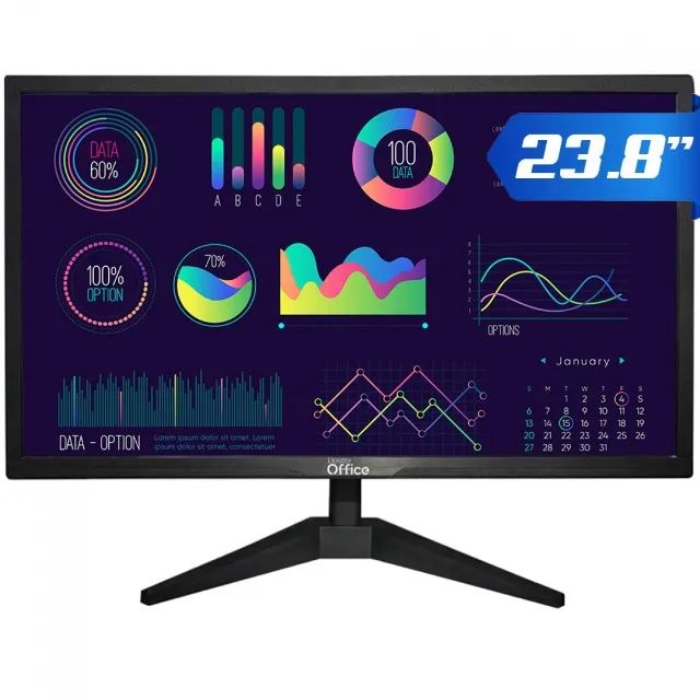 Monitor Dr. office 24Pl Full-Hd 75hz na Cx. - Foto 2