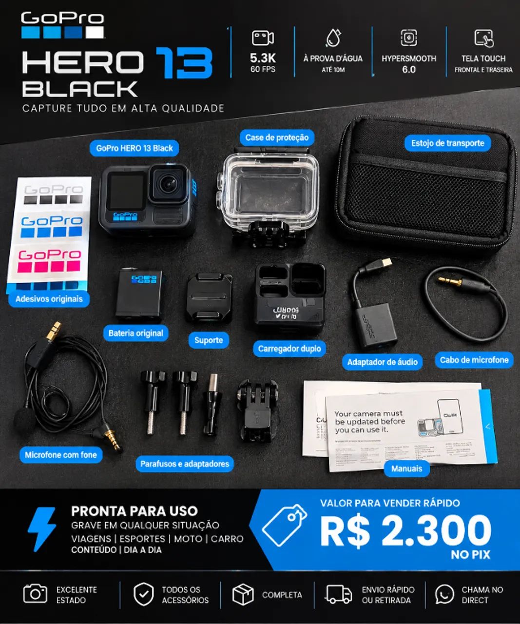 GOPRO HERO 13 BLACK 
