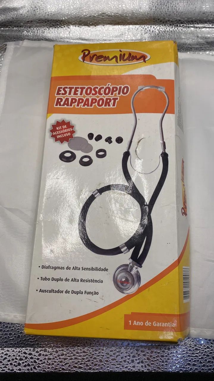 Estetoscópio rappaport, esfigmomanômetro. - Foto 4