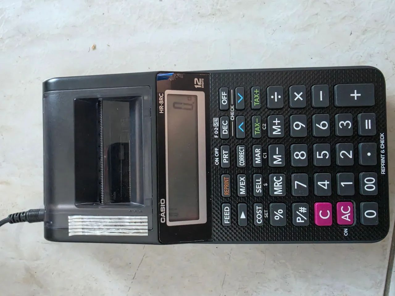 CALCULADORA CASIO HR-8RC - PRATICAMENTE NOVA! - Foto 5