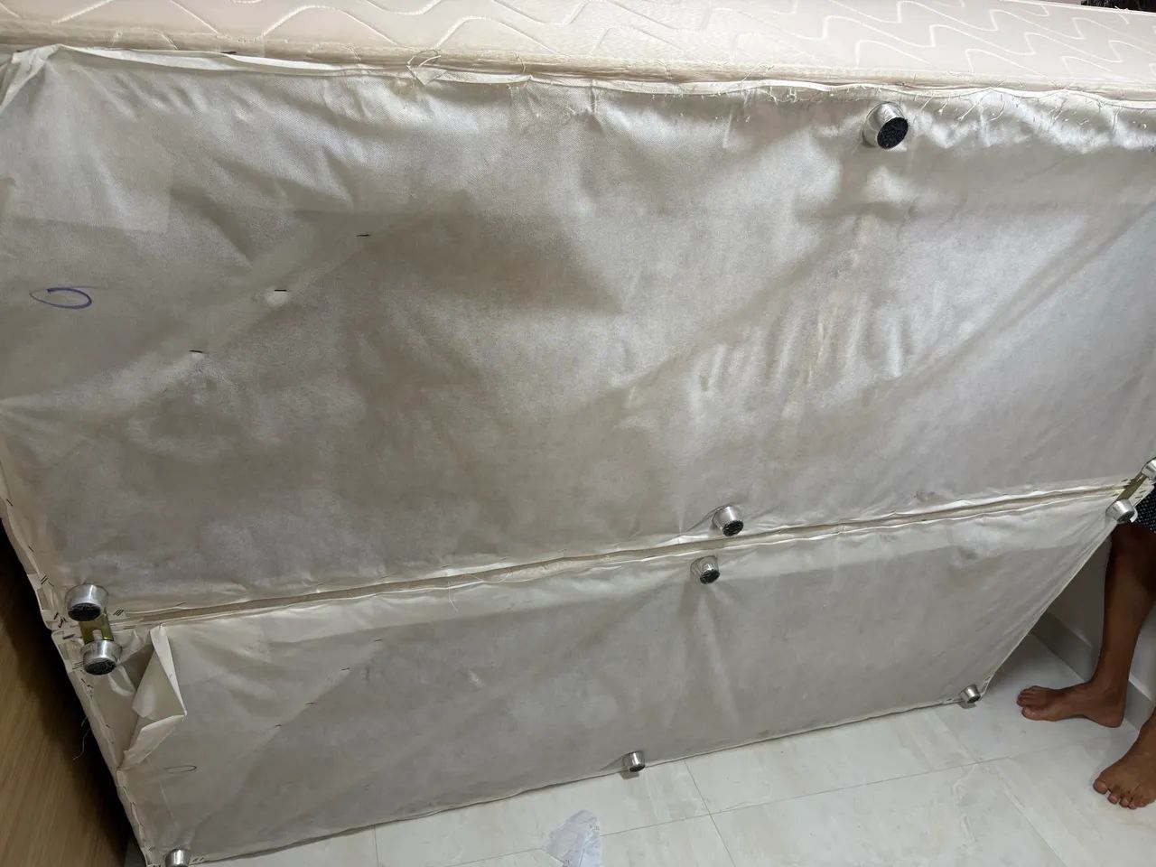 Base cama box bipartido queem  - Foto 4