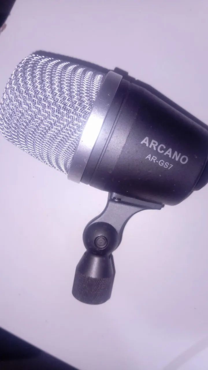 Microfone garra Arcano para tom ou caixa de bateria  - Foto 2