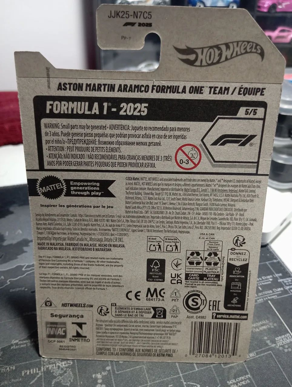 Hot Wheels, Aston Martin Martin Formula one team / équipe - Foto 5