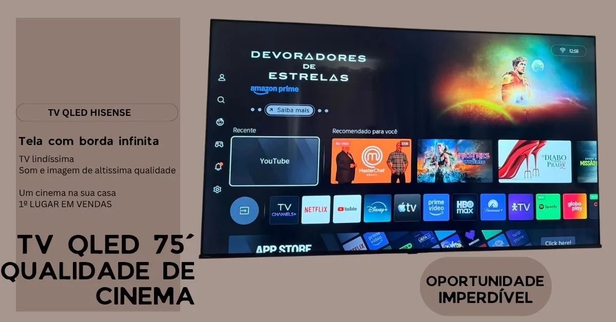 Tv 75 polegadas 