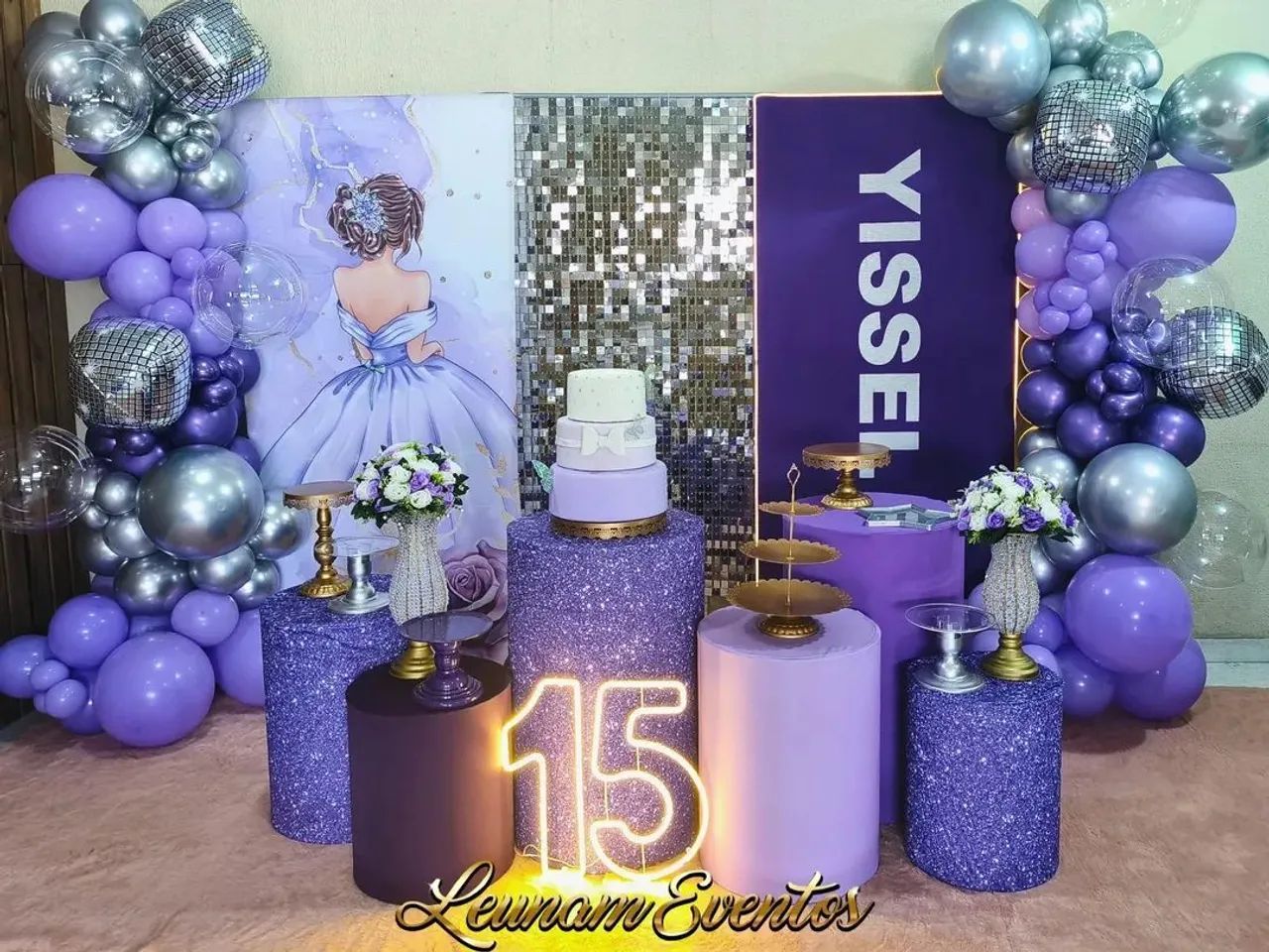 Decoração Montada 15 Anos  - Foto 3