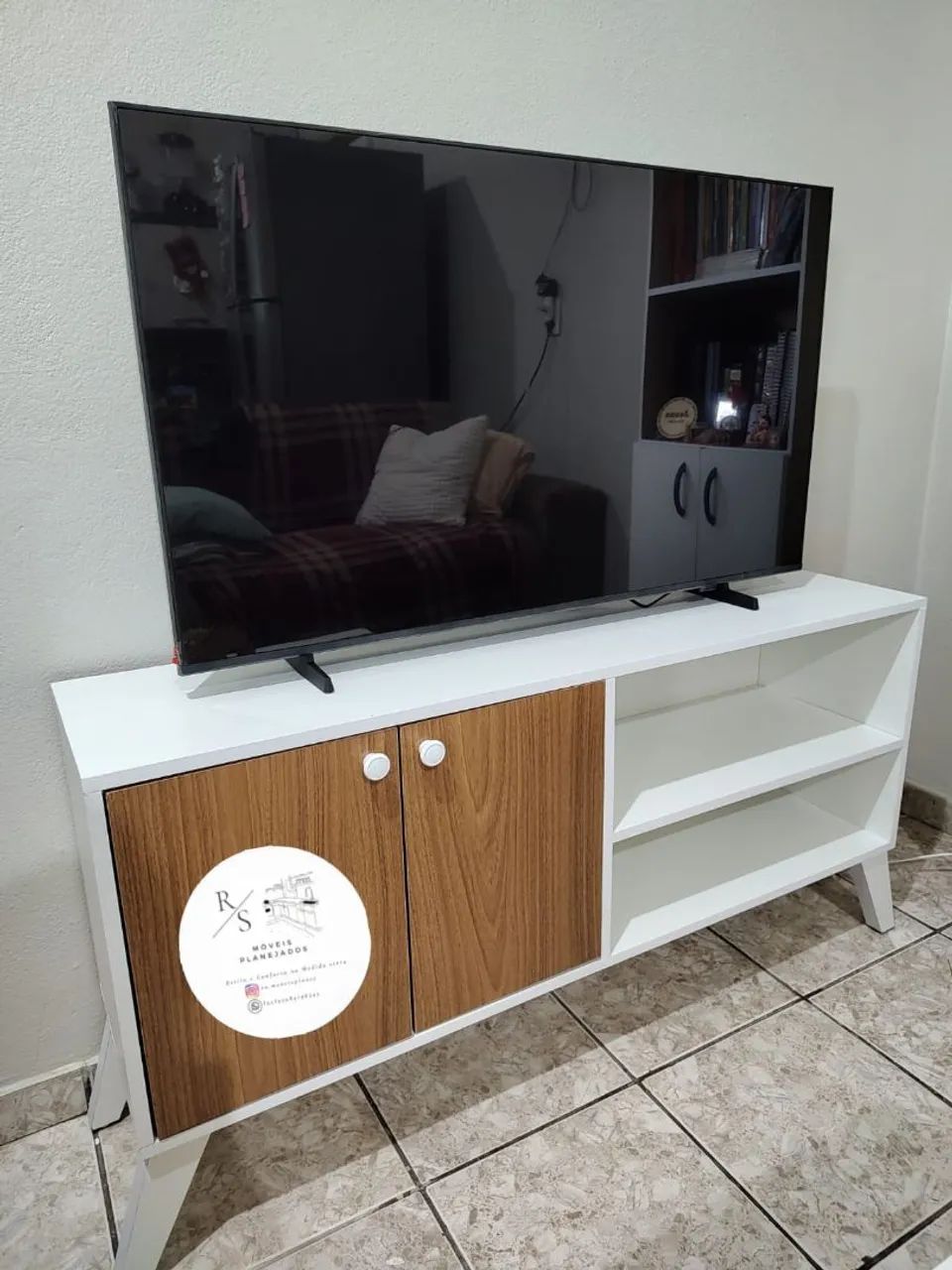   Rack 100% MDF Para TV  - Foto 2