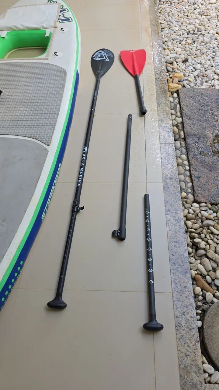 Prancha de Sand Up Starboard com remendo - Foto 3