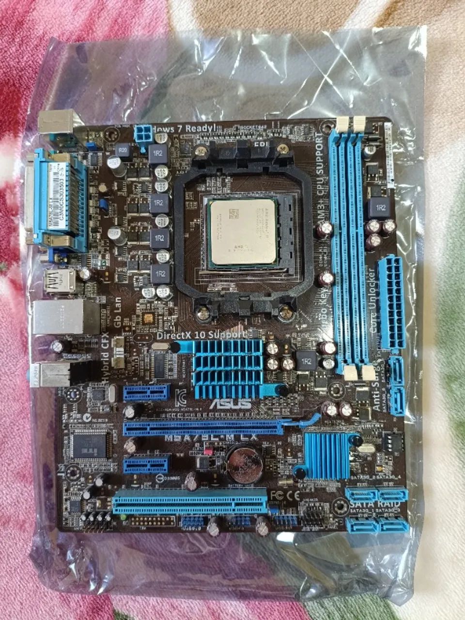 Placa Asus M5A7BL-M LX + Processador Athlon II X2 250