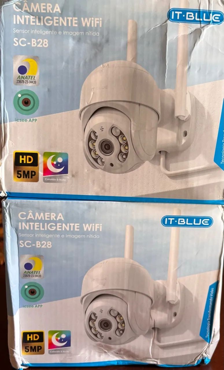 Kit 2 câmeras wifi