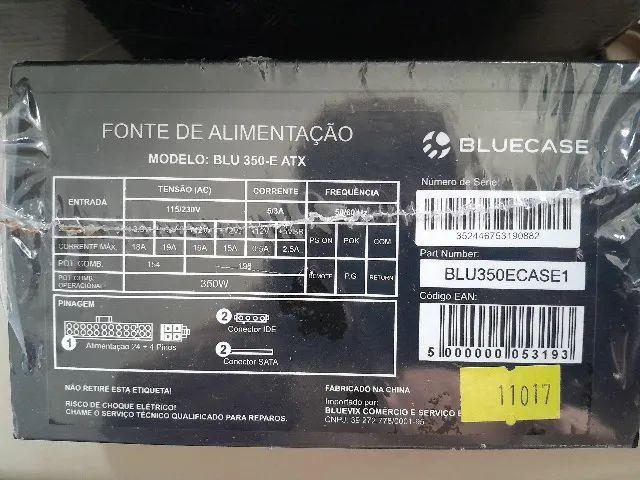 Kit Econômico para Uso Básico + Fonte ATX PC Bluecase 350w - Foto 4