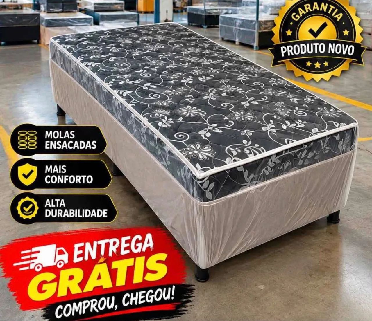 Cama solteiro 