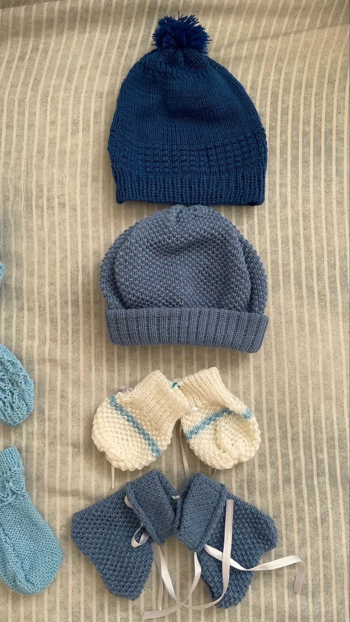 Kit Gorro Luva Sapatinho RN  - Foto 4