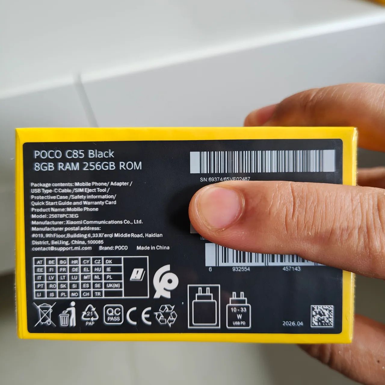 Xiaomi POCO C85 - 8/256 - NFC - LACRADO - Foto 4