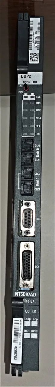 Placa Nortel/avaya Nt5d97ad - Foto 2